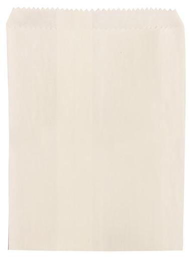 WHITE NO1/2 FLAT PAPER BAG (CA-WF1/2) 1000S