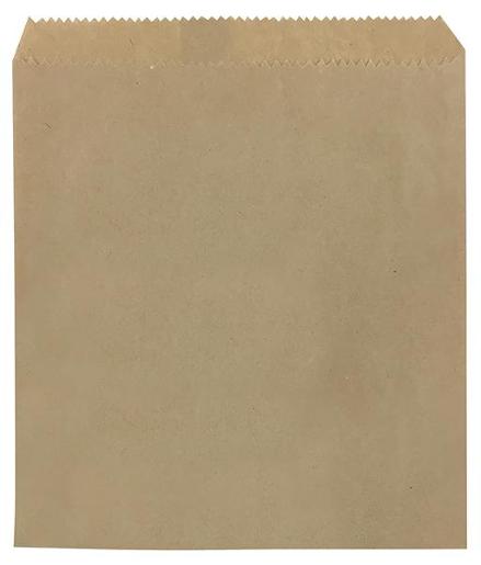 NO1 BROWN SQUARE FLAT PAPER BAGS (CA-BF01W) 500S