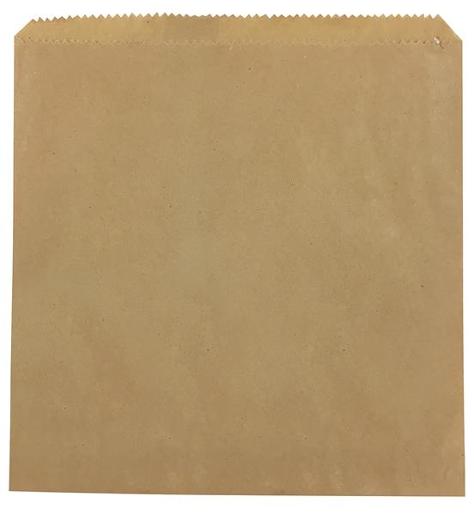 NO2 BROWN SQUARE FLAT PAPER BAGS (CA-BF02W) 500S