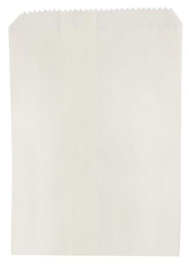 WHITE NO1/4 FLAT PAPER BAG (CA-WF1/4) 1000S