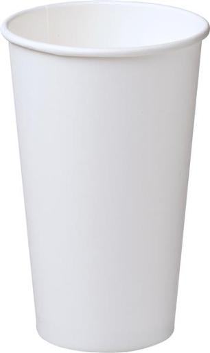 SINGLE WALL WHITE PAPER CUP 460ML (CA-SW16-WHT) 25S