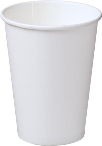 SINGLE WALL WHITE PAPER CUP 355ML (CA-SW12-WHT) 50S