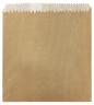 NO1/2 BROWN SQUARE FLAT GREASEPROOF LINED BAGS (CA-1/2SQGPL-BRN) 500S