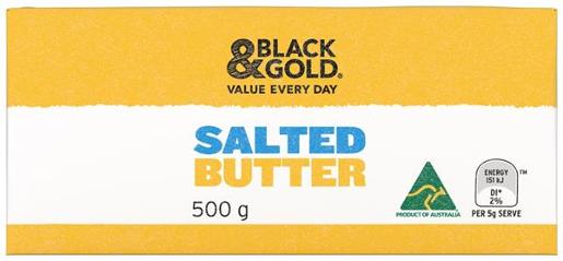 SALTED BUTTER 500GM
