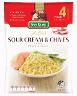 SOUR CREAM AND CHIVES 4 SERVE 120GM
